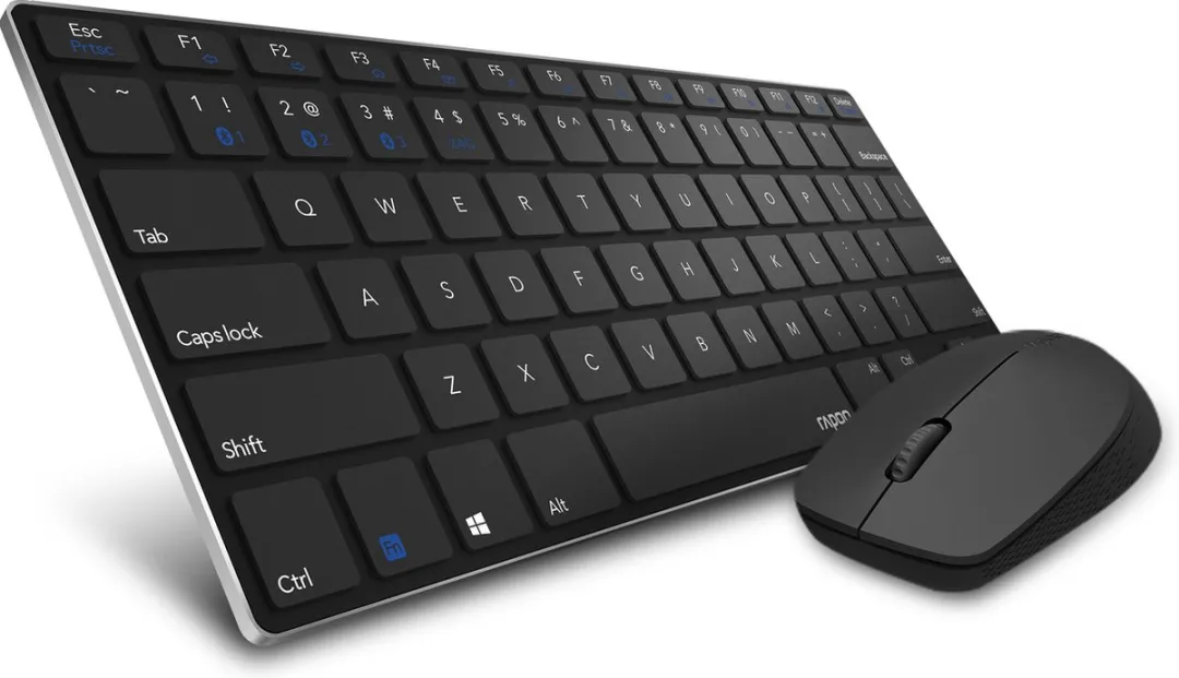 Rapoo K2600 Draadloos Multimedia Toetsenbord - Grijs - afbeelding 6 van 6