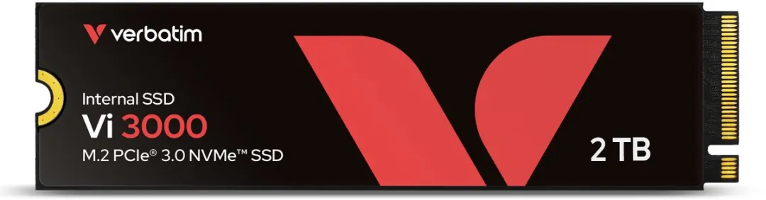 Verbatim Vi3000 49376 M.2 SSD - 2TB PCIe NVMe 3.0 x4