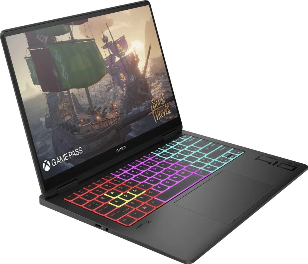 HP OMEN 14-fb0075nd Gaming Laptop - 14" 3K - RTX 4060 - 16GB/1TB - Zwart
