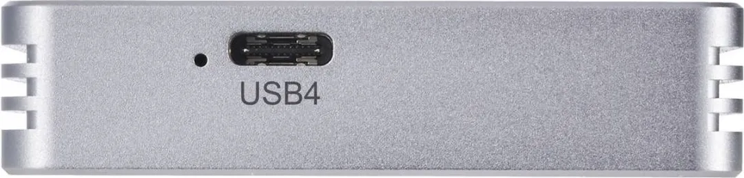 Renkforce RF-5587612 M.2 SSD-behuizing USB-C 40 GBit/s - Zilver-grijs