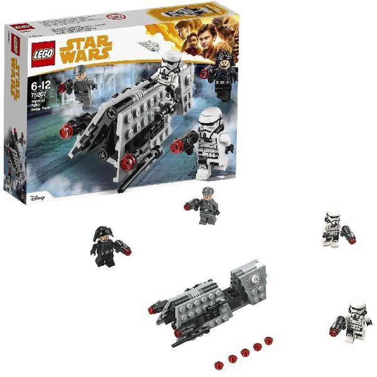 LEGO Star Wars Keizerlijke Patrouille Battle Pack 75207 - 4 Minifiguren