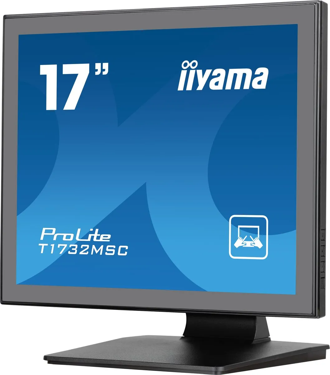 iiyama T1732MSC-B1S Touchscreen Monitor 17" - 1280x1024 - Zwart