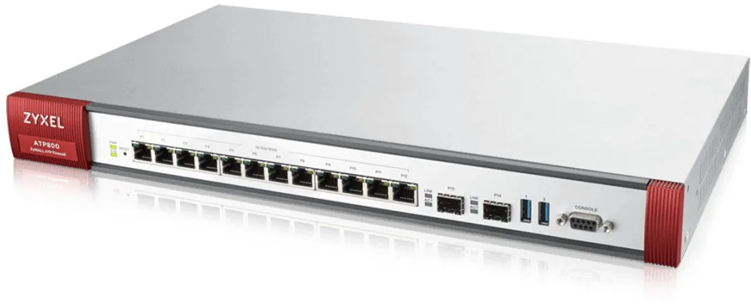 Zyxel ATP800 Firewall - 12x Ethernet 1U Wit