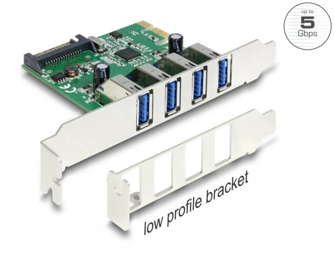 Delock 89360 USB PCIe-kaart
