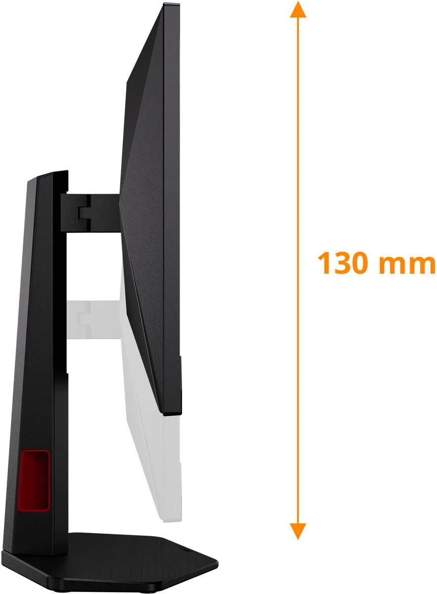 AOC G4 27G4ZR Monitor - 27" Full HD - Zwart/Rood - afbeelding 6 van 6