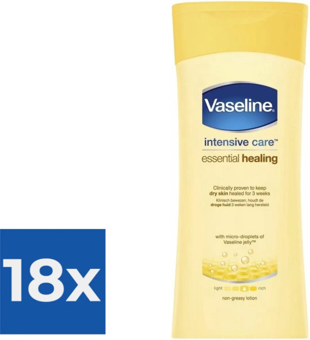 Vaseline Essential Healing Bodylotion 3600ml