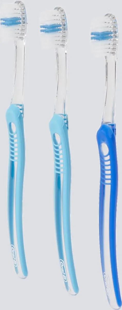 Oral-B Indicator Tandenborstels - 3 Stuks Blauw