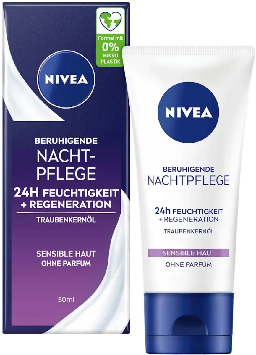 NIVEA Visage Sensitive Nachtcrème 50ml