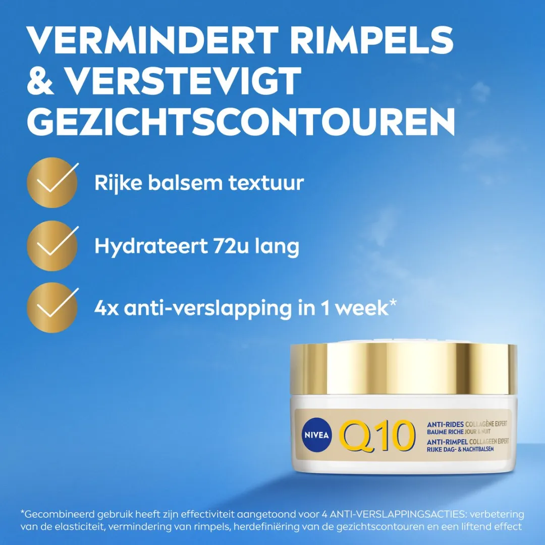 NIVEA Q10 Anti-Rimpel Dag- & Nachtbalsem 50ml