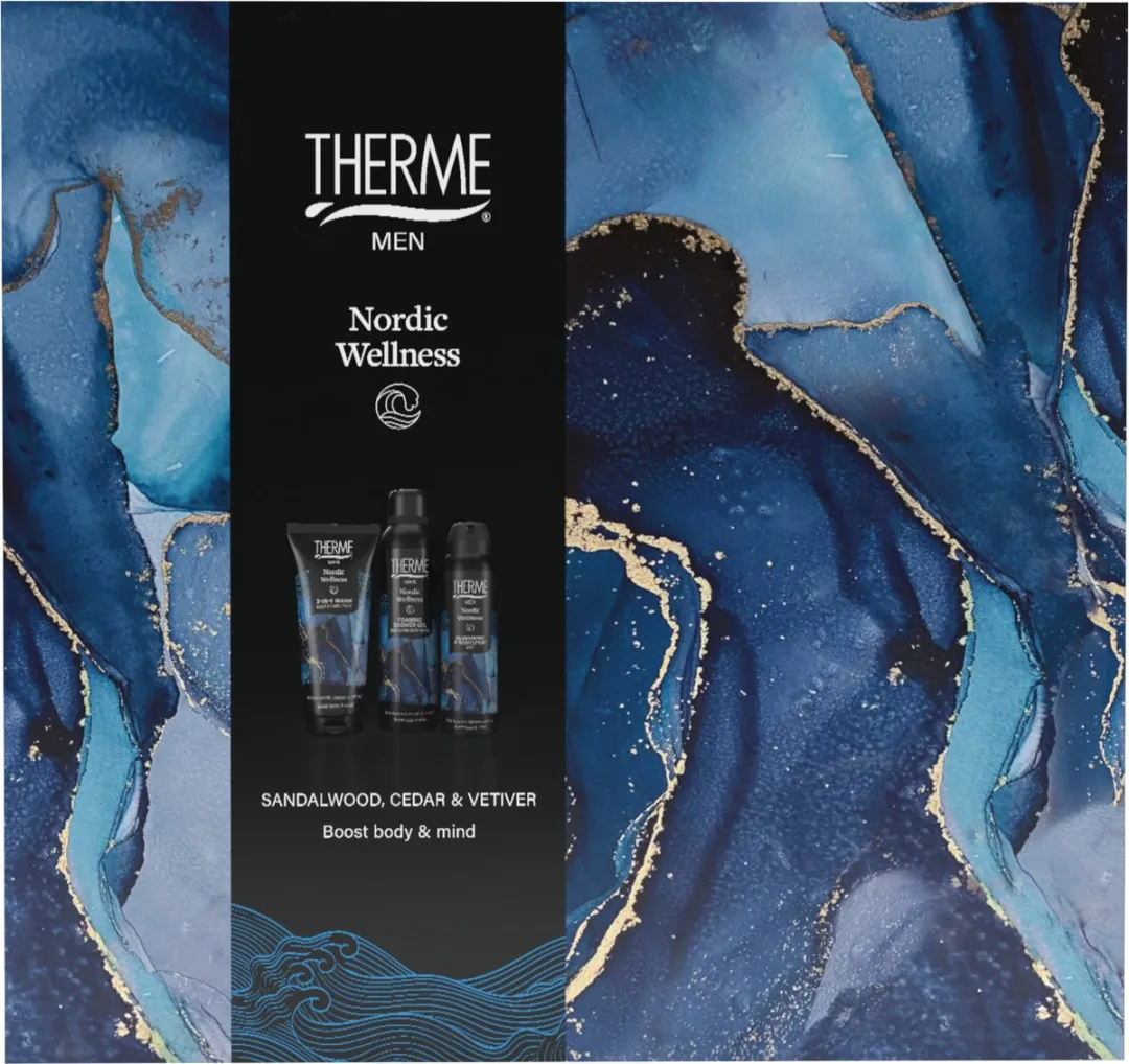 Therme Men Nordic Wellness Treatment Set 550ml - 3 Stuks