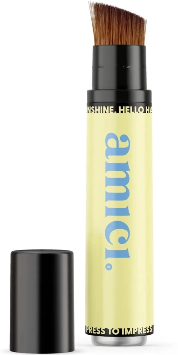 AMICI Cosmetics Hervulbare Zonnebrandkwast Sunny Spritz
