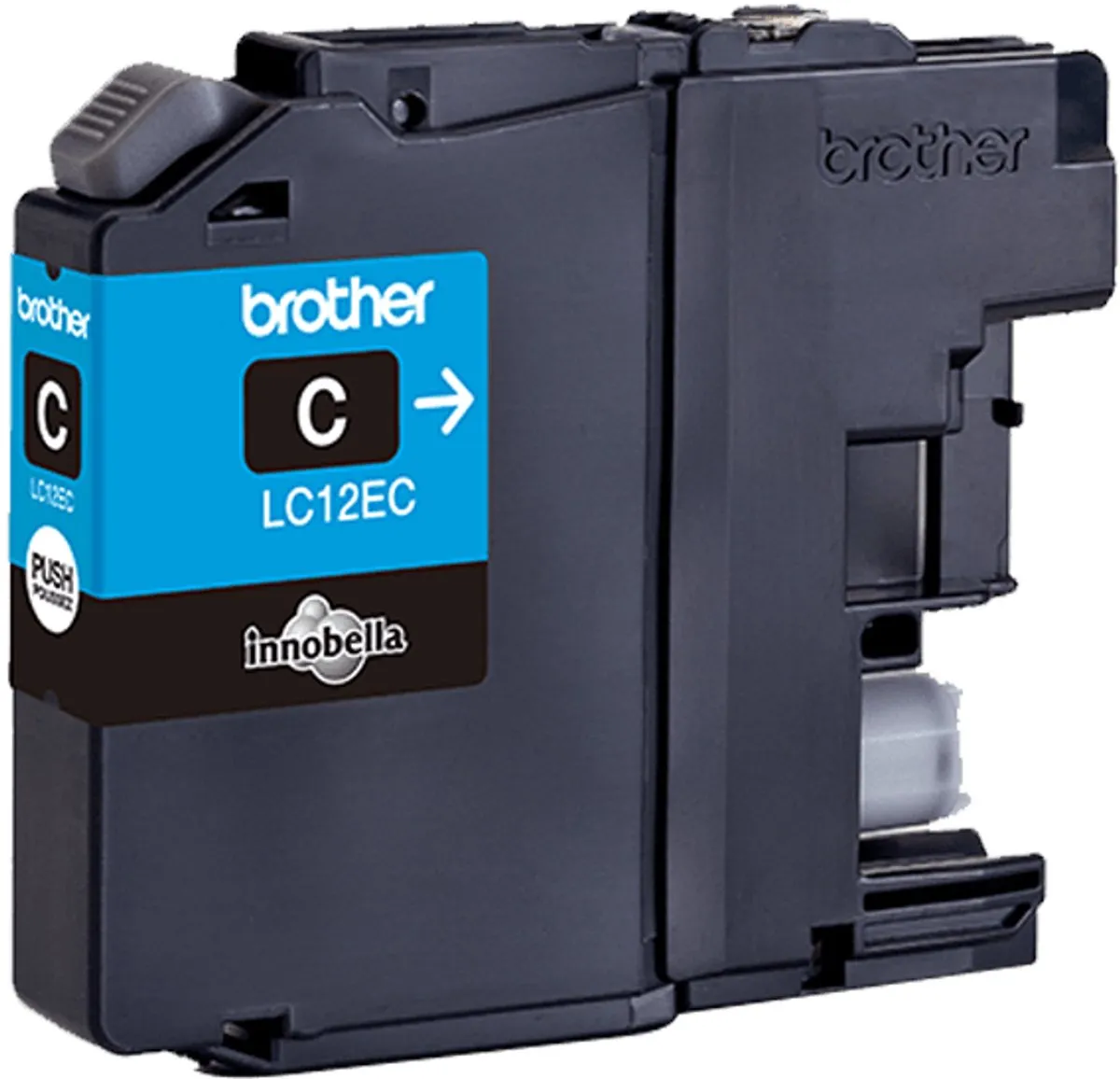 Brother LC-12EC Cyaan Inktcartridge - 1200 pagina's