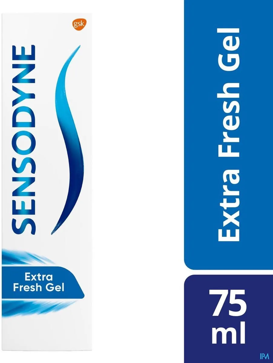 Sensodyne Extra Fresh Gel Tandpasta 75ml - 3 Stuks