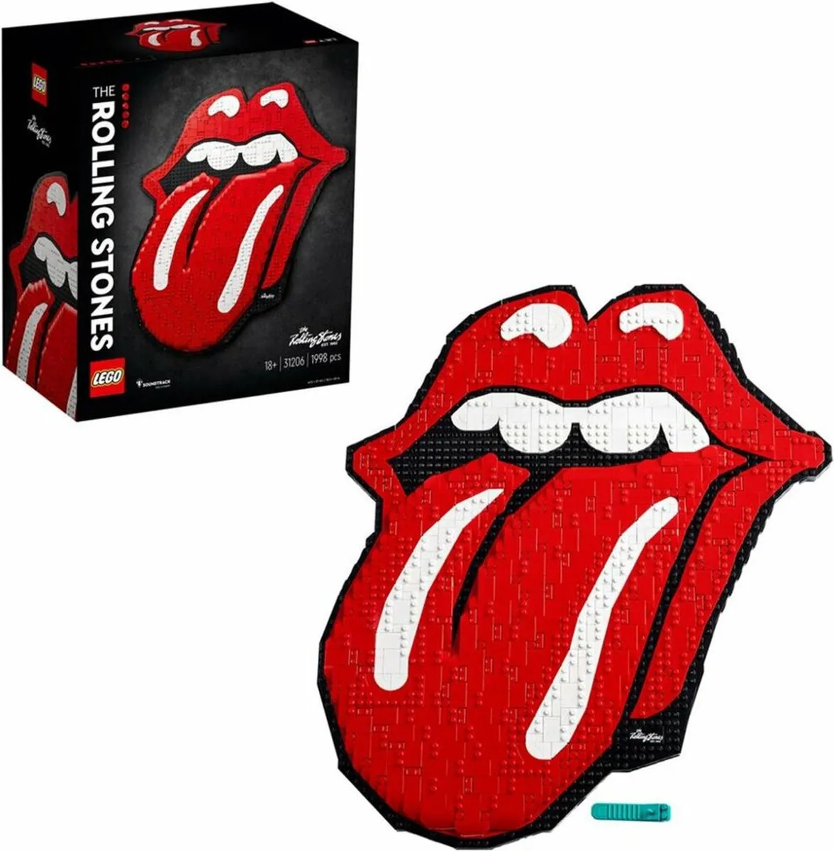 LEGO Art The Rolling Stones 31206 - 1320 Stenen - afbeelding 4 van 6