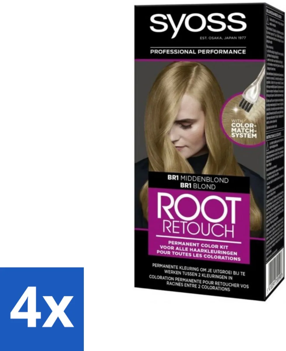 SYOSS Root Touch-up BR1 Middenblond Haarverf