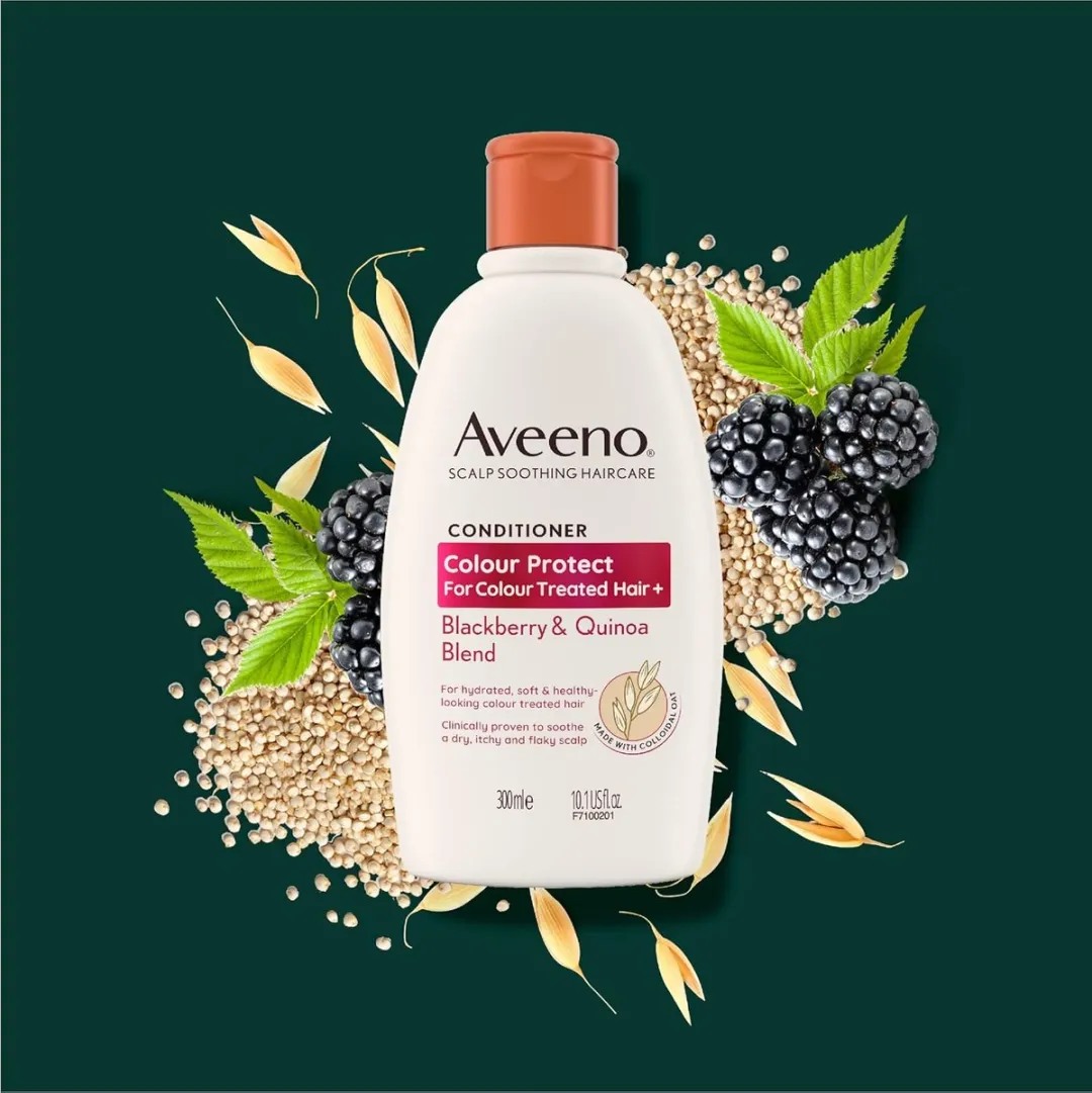 Aveeno Scalp Soothing Conditioner 300ml - Blackberry & Quinoa