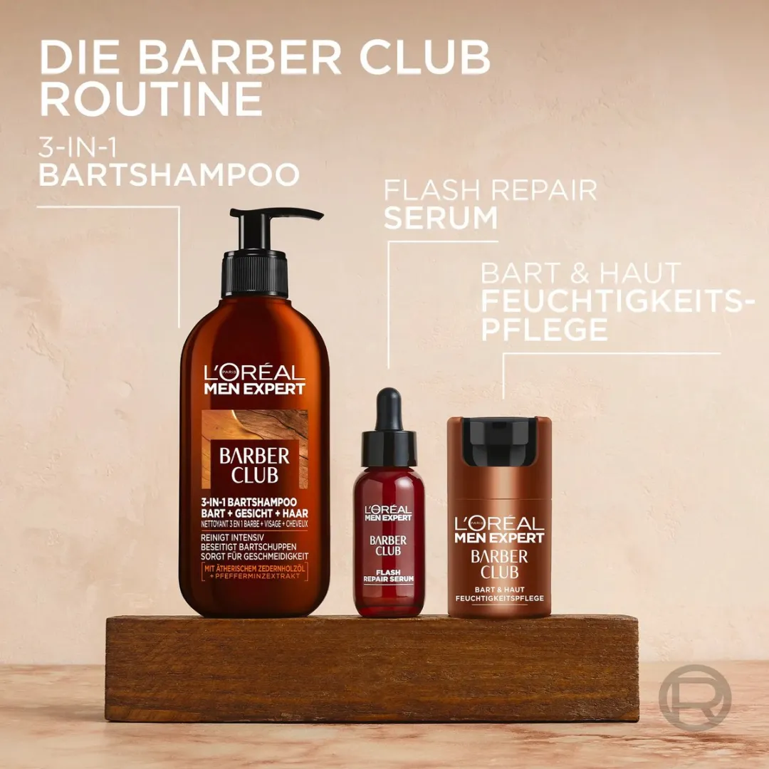 L'Oréal Paris Men Expert Barber Club Flash Repair Serum 30ml