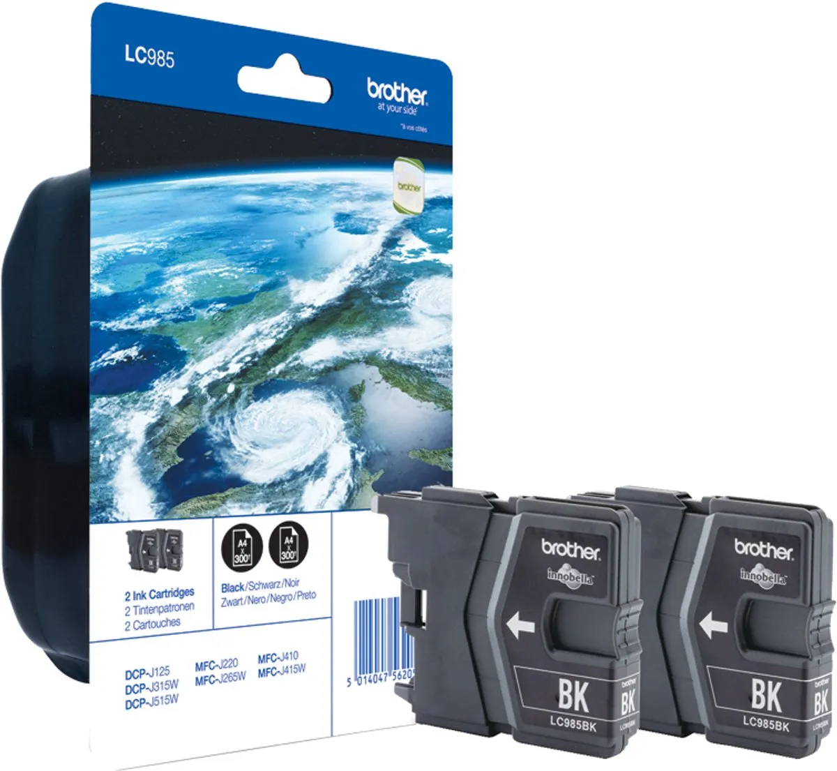 Brother LC-985BKBP2 Inktcartridge