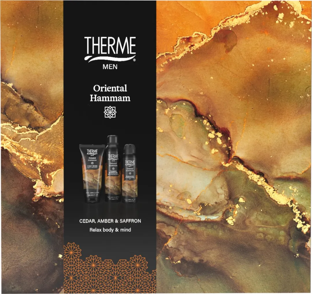 Therme Men Oriental Hammam Verzorgingsset - 3 Stuks - afbeelding 6 van 6
