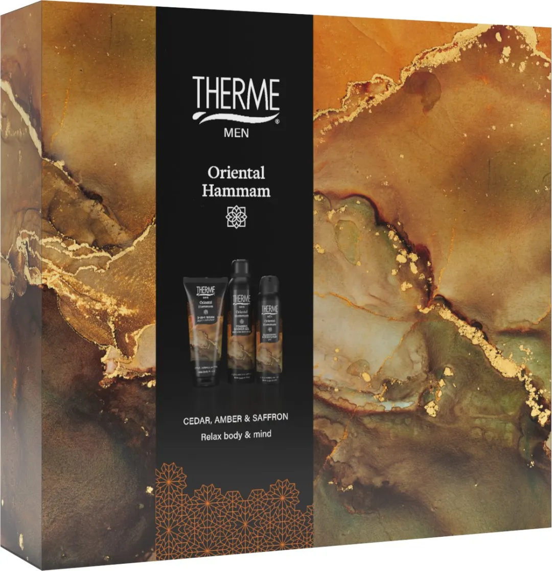 Therme Men Oriental Hammam Verzorgingsset - 3 Stuks