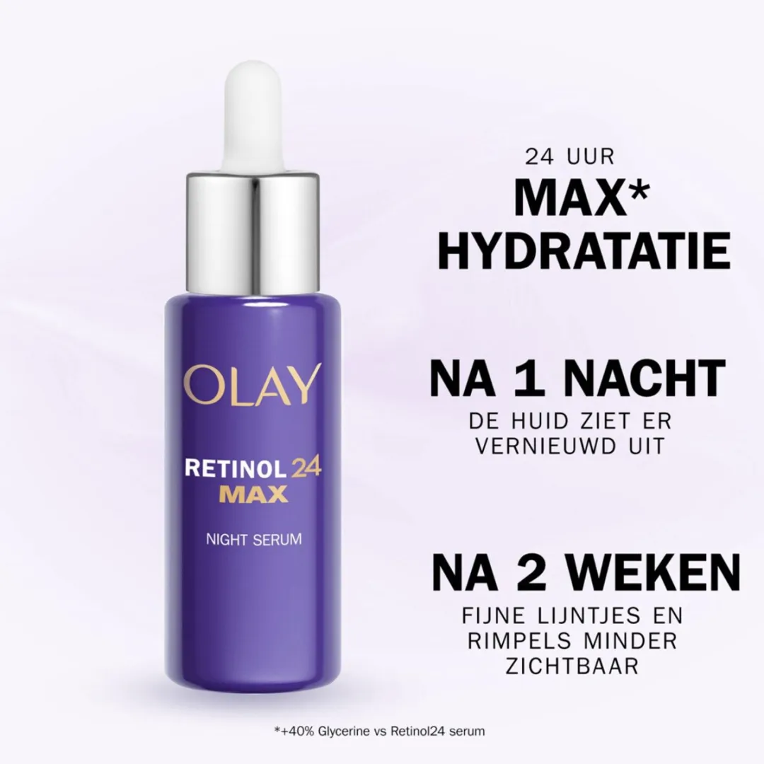 Olay Nachtserum Retinol 24 MAX 3 Acties 120ml