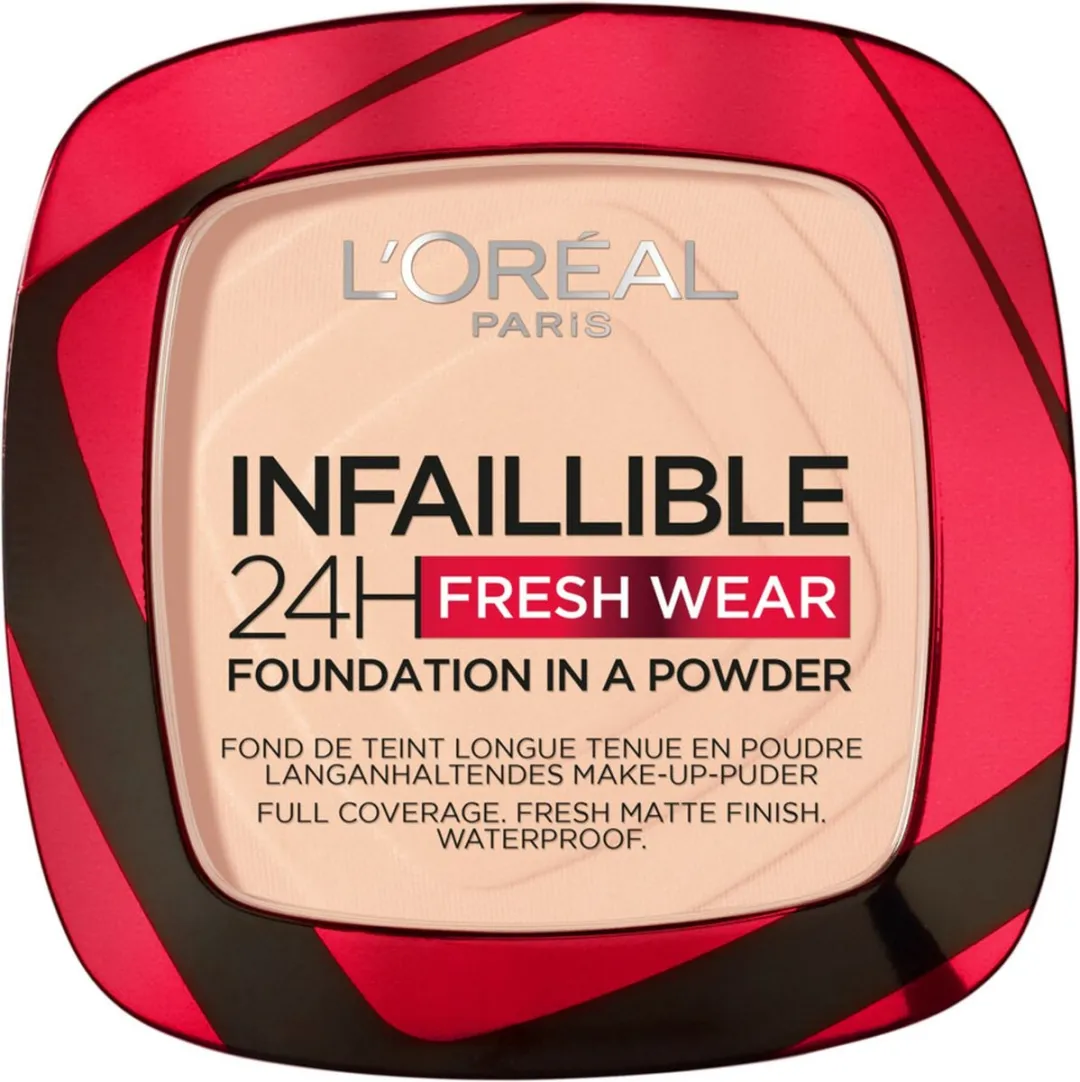 L'Oréal Paris Infaillible 24H Fresh Wear Foundation Poeder 180 Rose Sand