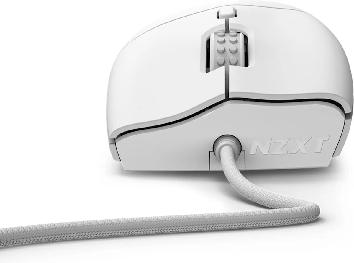 NZXT Lift 2 Ergo Wit Gamingmuis 26000 DPI