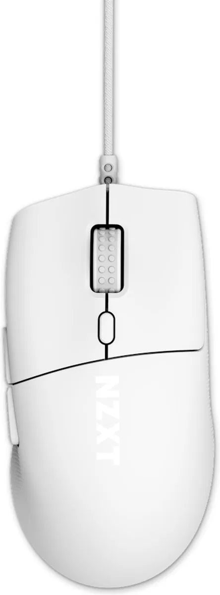 NZXT Lift 2 Ergo Wit Gamingmuis 26000 DPI