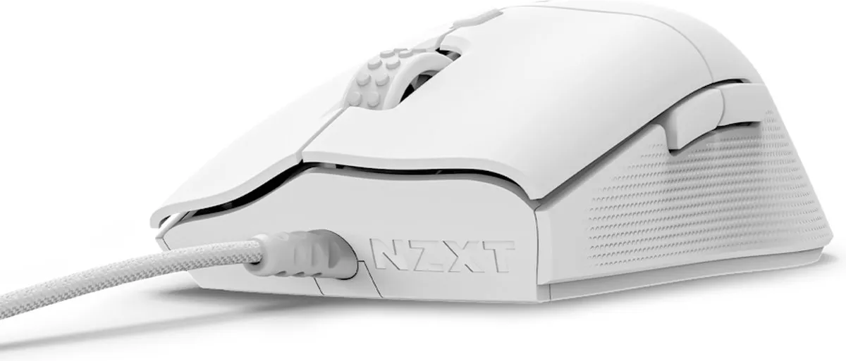 NZXT Lift 2 Ergo Wit Gamingmuis 26000 DPI