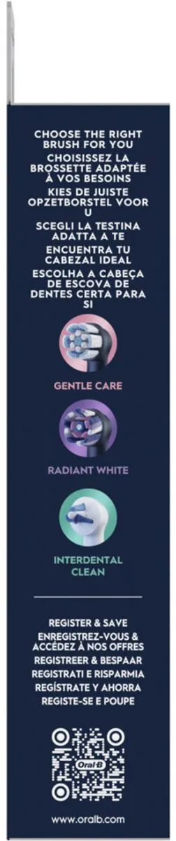 Oral-B iO Ultimate Clean Opzetborstels - 48 Stuks (6x8) - Zwart