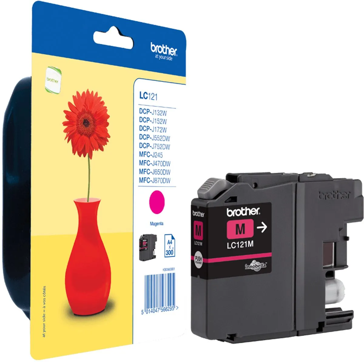 Brother LC-121M Magenta Inktcartridge - 39ml