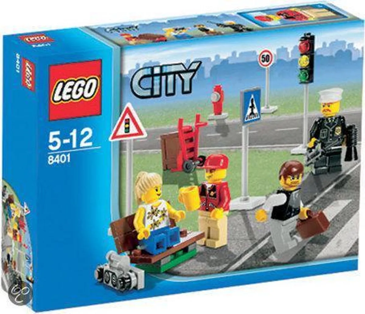 LEGO City Inwoners 8401