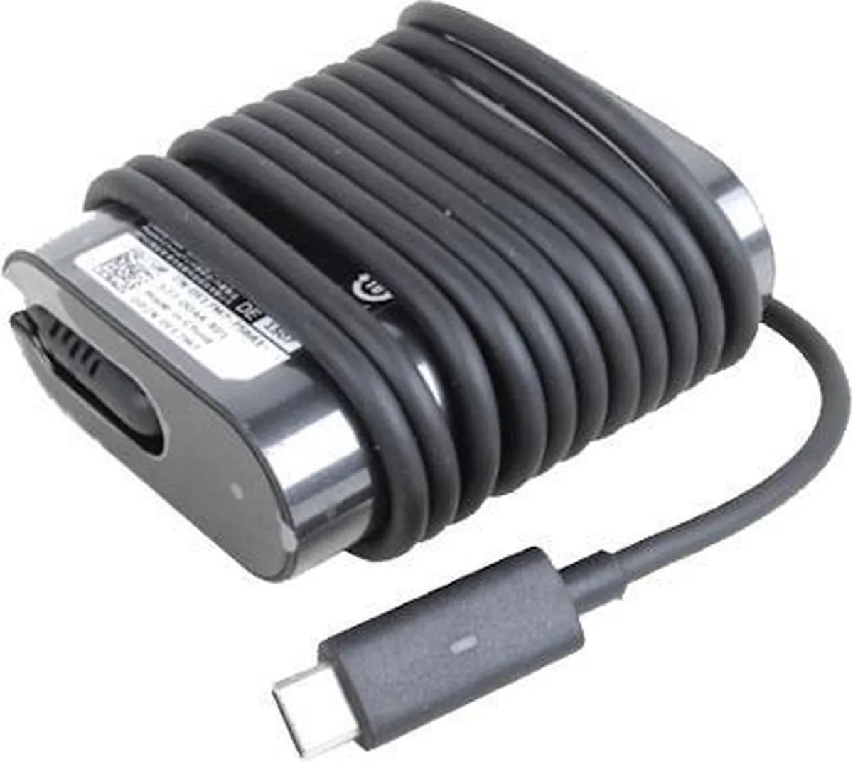 Dell 08XTW5 USB Type-C AC-adapter 30W - Zwart