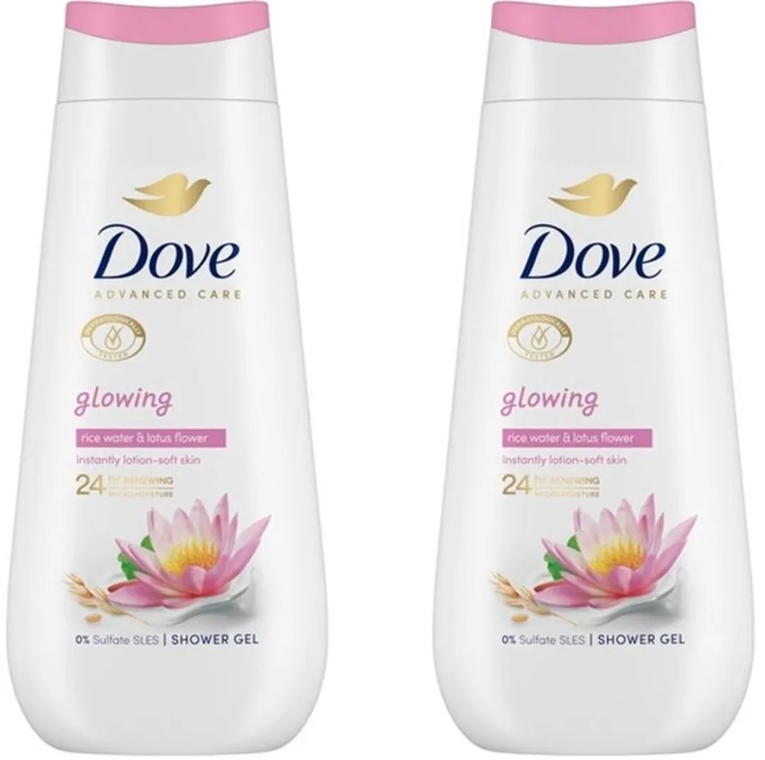 Dove Advanced Care Douchegel Glowing 225ml