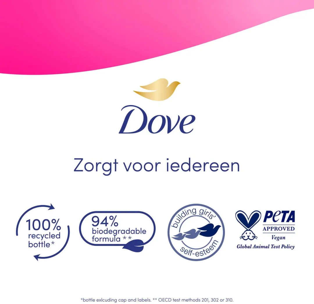 Dove Advanced Care Douchegel Glowing 225ml - 2 Stuks