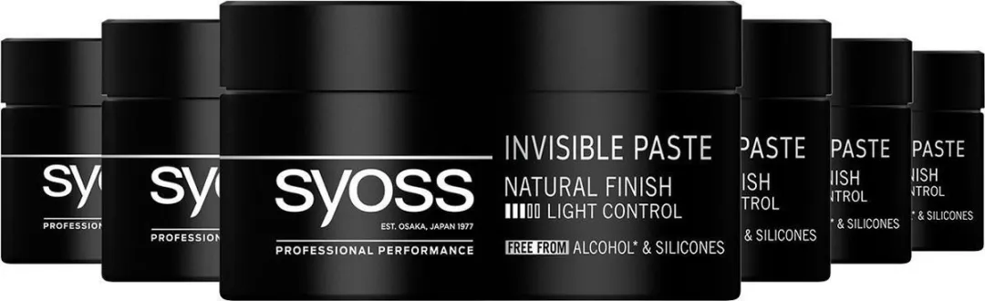 SYOSS Styling Invisible Hold Paste 6x100ml