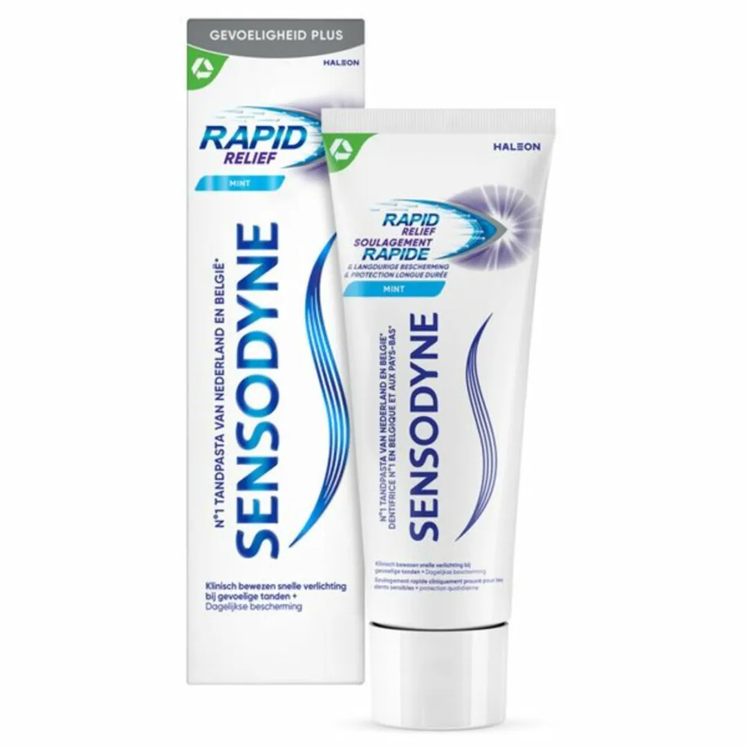 Sensodyne Rapid Relief Mint Tandpasta