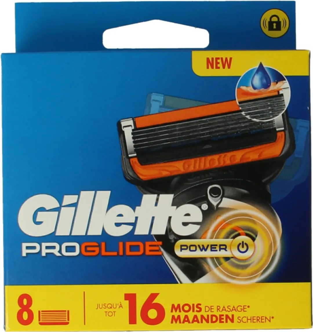 Gillette Proglide Power 8 Stuks - 5 Bladen - afbeelding 6 van 6