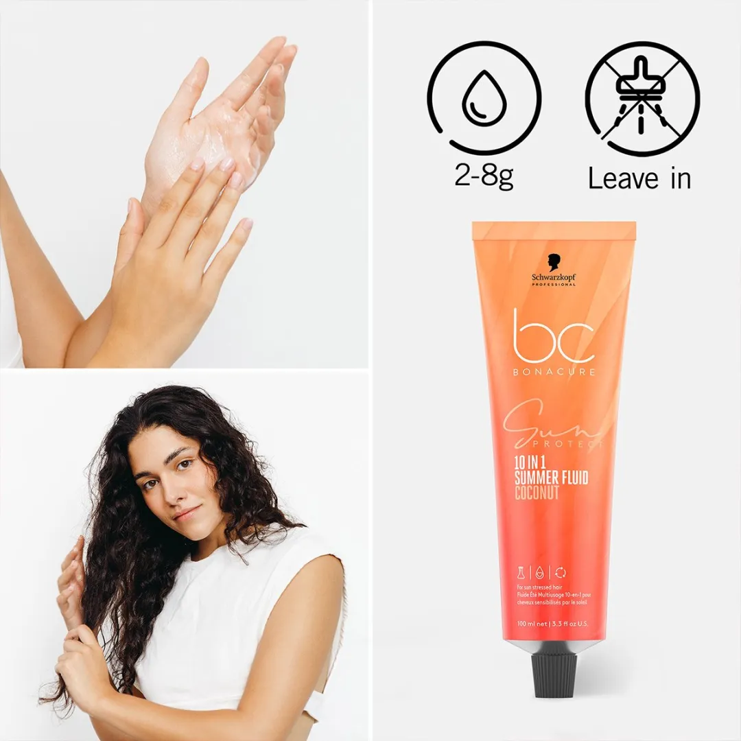 Schwarzkopf Bonacure Sun Protect 10 in 1 Summer Fluid 100ml
