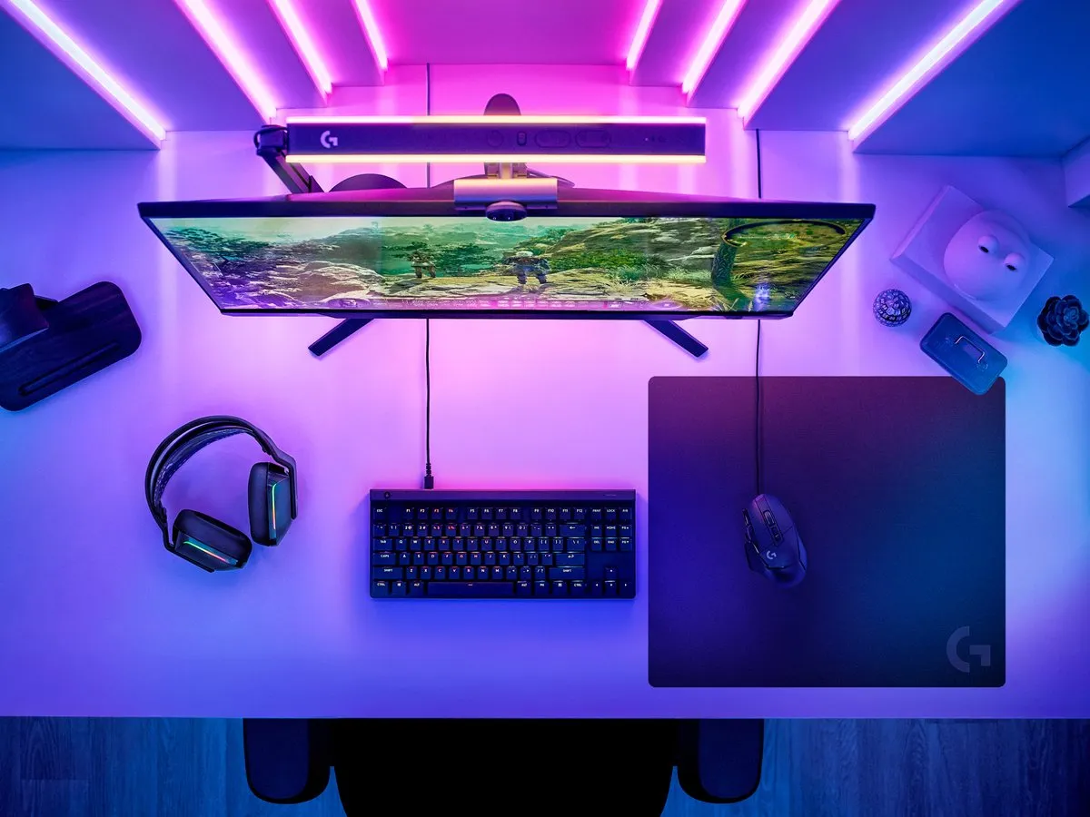 Logitech G G640 Stoffen Gaming Muismat 460x400mm - Zwart