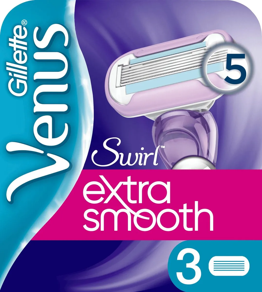 Gillette Venus Swirl Extra Glad Scheermesjes