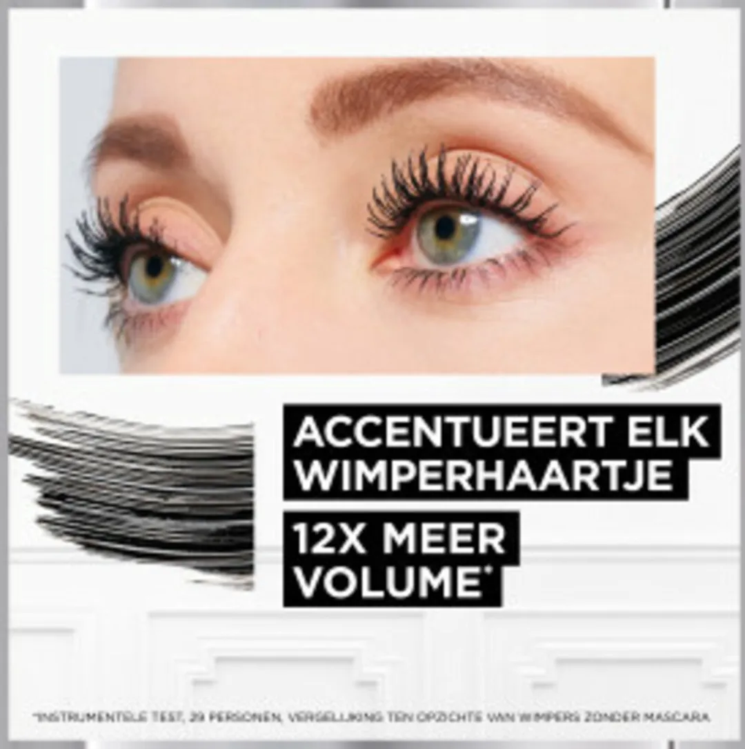 L'Oréal Paris Pro XXL Mascara Zwart - 3 Stuks