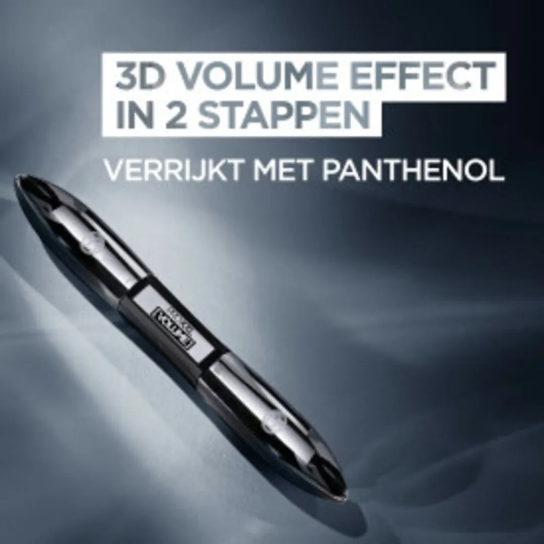 L'Oréal Paris Pro XXL Mascara Zwart - 3 Stuks