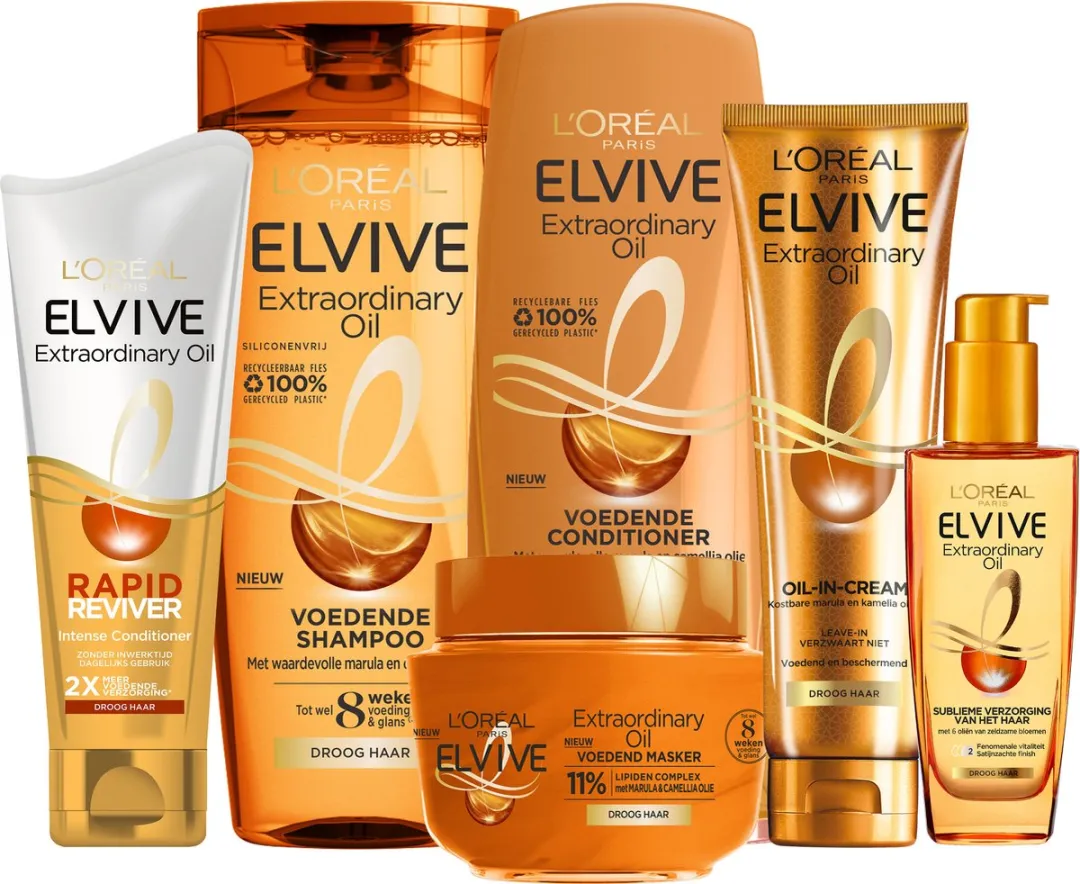 L'Oréal Paris Elvive Extraordinary Oil Conditioner 3x200ml