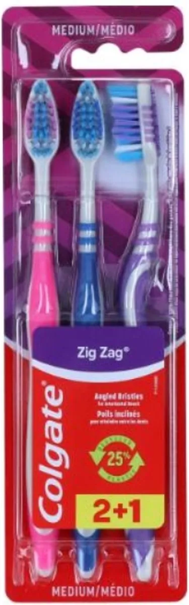 Colgate Zig Zag Medium Tandenborstels