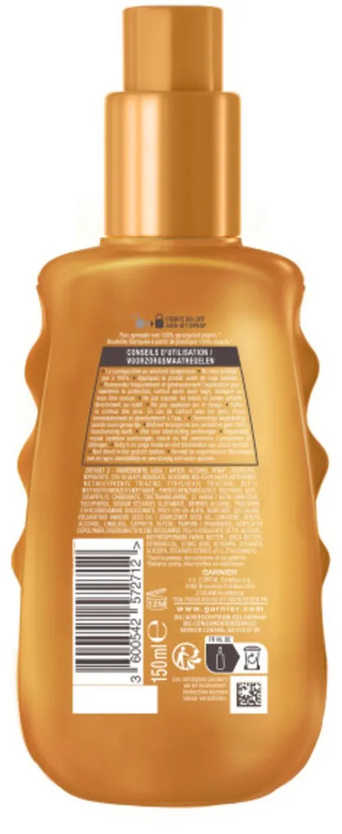 Garnier Ambre Solaire Ideal Bronze Melkspray SPF 30 - 6x150ml