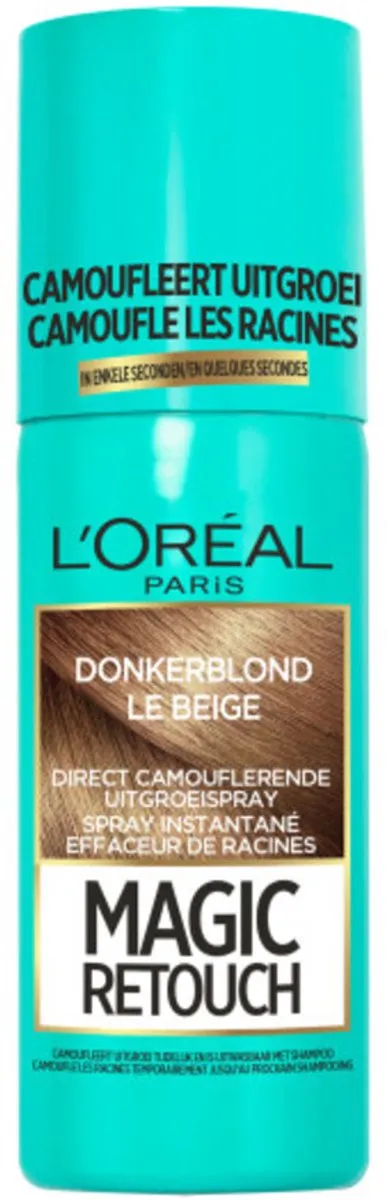 L'Oréal Paris Magic Retouch Uitgroeispray Donkerblond 75ml - 3 Stuks