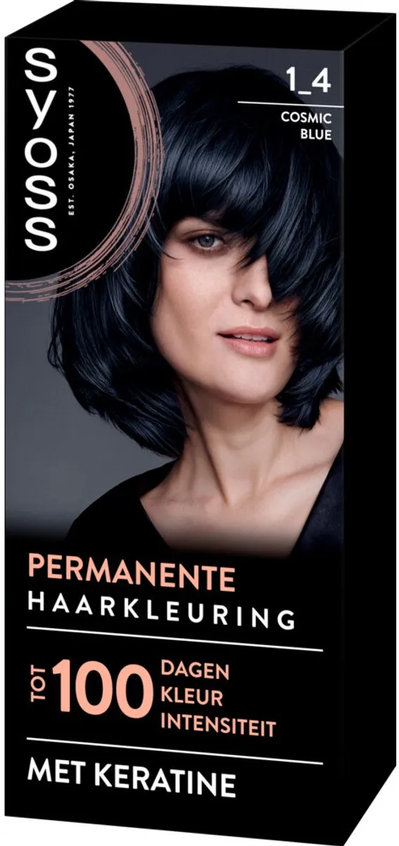 SYOSS Coloration 1-4 Cosmic Blue Haarverf - 24 Stuks