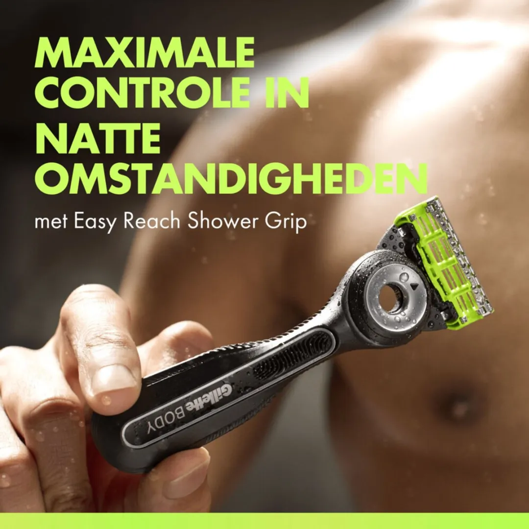 Gillette Labs Body+ Intieme Scheermes - 3 Bladen - Zwart
