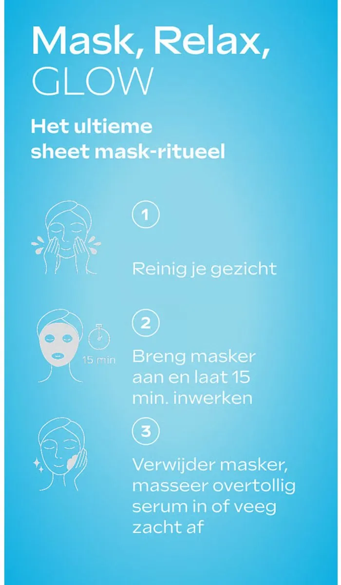 Weleda Exo Boost Hydrobounce Sheet Mask - 3 Stuks